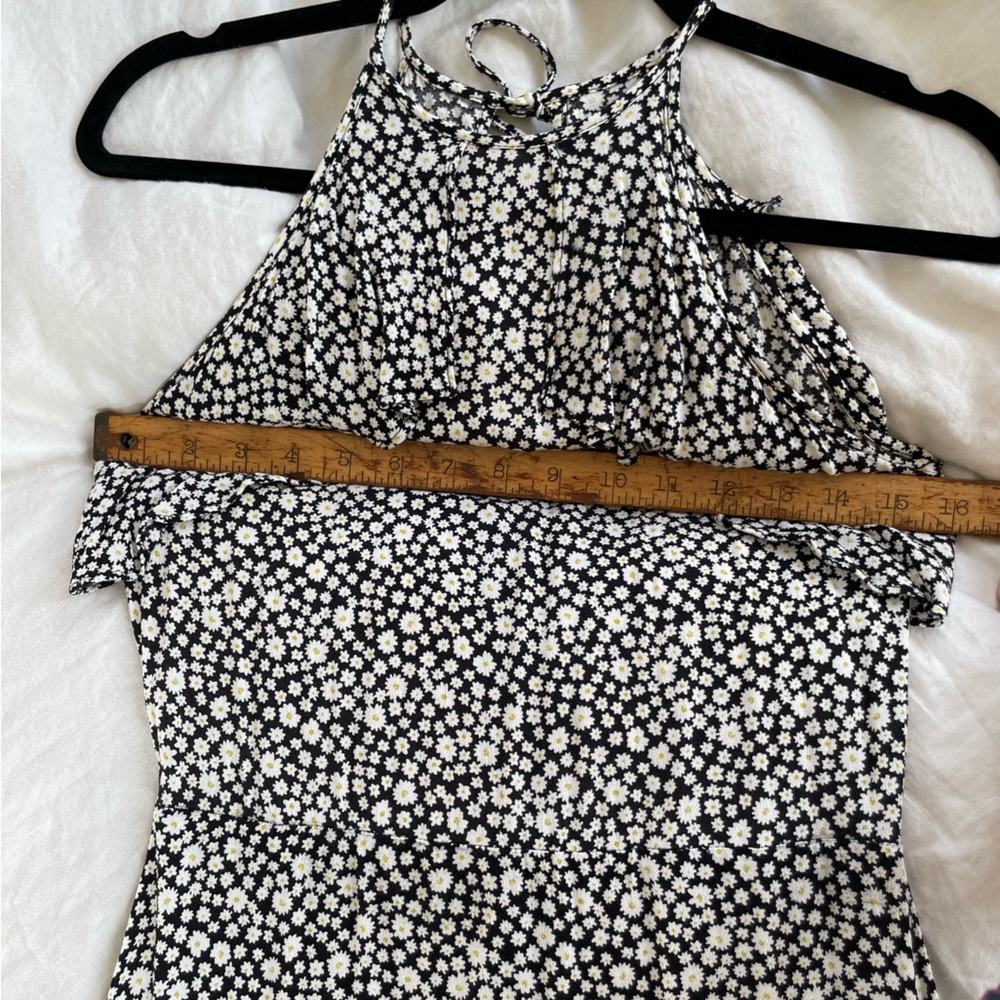 Zara ditsy ruffle mini dress - Picture 5 of 13